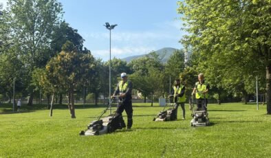 Bursa’da Yeşil Alanlar Kurban Bayramına ve Yaza Hazır