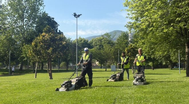 Bursa’da Yeşil Alanlar Kurban Bayramına ve Yaza Hazır
