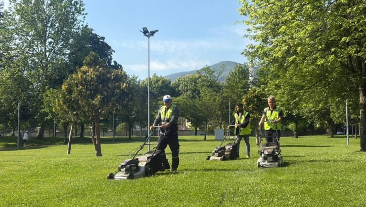 Bursa’da Yeşil Alanlar Kurban Bayramına ve Yaza Hazır