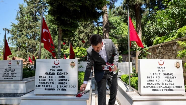 Büyükşehir Belediye Başkan Vekili Şahin Biba’dan Şehitlik ve Esnaf Ziyareti