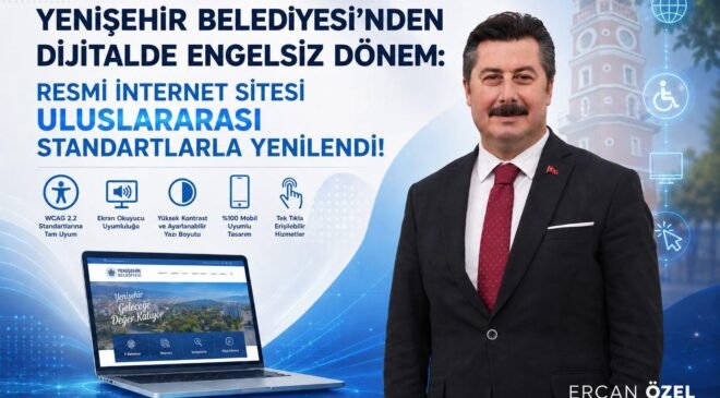 Yenişehir Belediyesi’nden Dijitalde Engelsiz Dönem