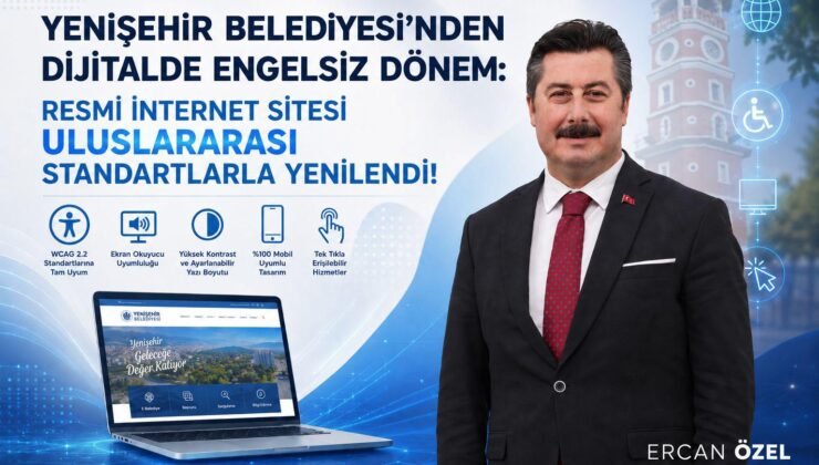 Yenişehir Belediyesi’nden Dijitalde Engelsiz Dönem