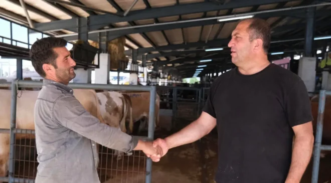 İnegöl Modern Hayvan Pazarı Kurban Bayramı Sürecinde Yüzleri Güldürdü