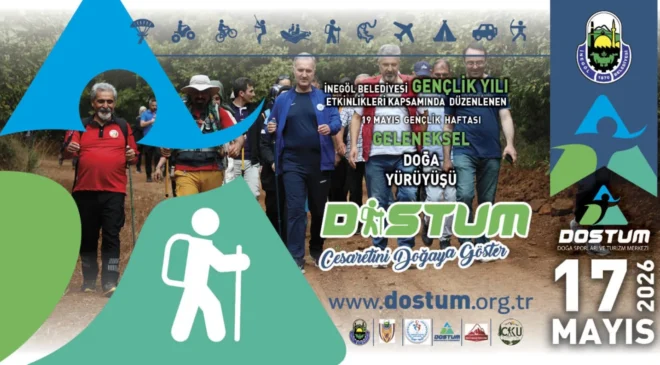 İnegöl’de Gençlik Haftası Doğa Yürüyüşü Yapılacak