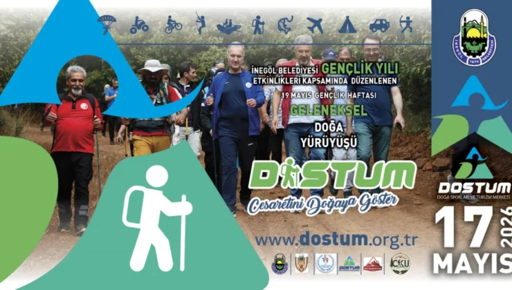 İnegöl’de Gençlik Haftası Doğa Yürüyüşü Yapılacak