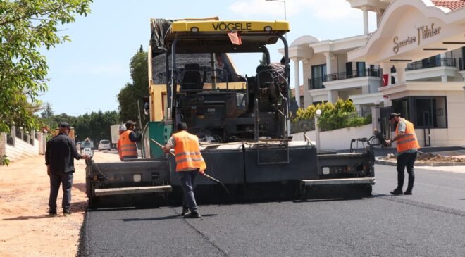 Osmangazi Belediyesi 900 Ton Asfalt Döktü