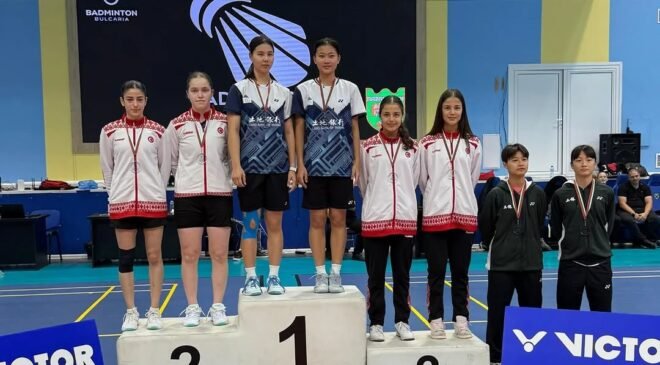 Badmintonda Osmangazi’ye Çifte Madalya