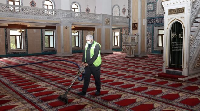 Nilüfer’in İbadethanelerinde Bahar Temizliği