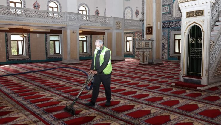 Nilüfer’in İbadethanelerinde Bahar Temizliği