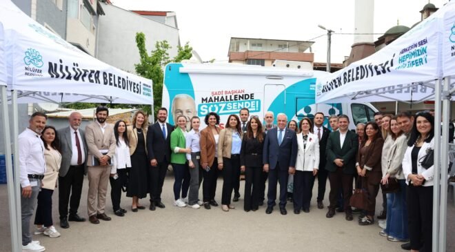 Nilüfer Belediye Başkanı Şadi Özdemir’den Demirci’ye Çiftte Park Müjdesi