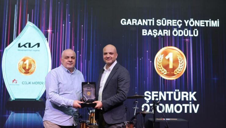 Şentürk Otomotiv’e Kia Türkiye’den Çifte Ödül