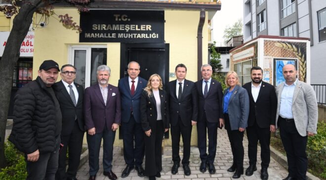 Osmangazi Belediye Başkanı Erkan Aydın Sırameşeler’de Vatandaşın Nabzını Tuttu