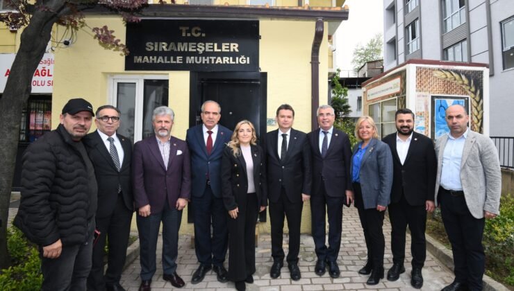 Osmangazi Belediye Başkanı Erkan Aydın Sırameşeler’de Vatandaşın Nabzını Tuttu