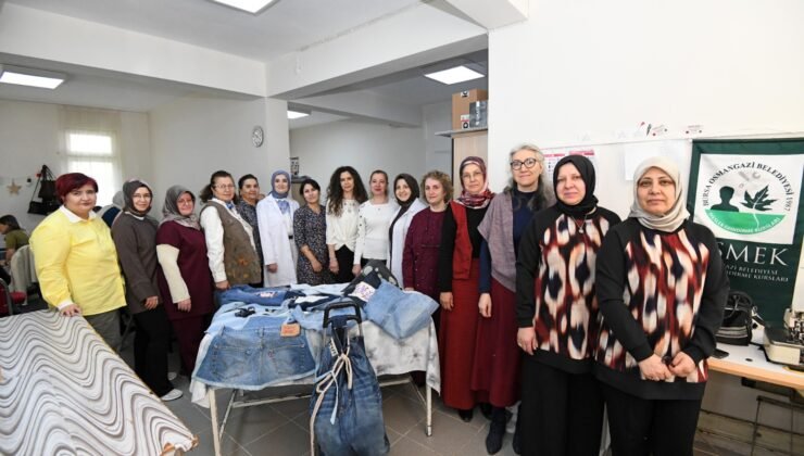 Osmangazi’de Kadın Gücüyle Sıfır Atık Üretimi Hayat Buldu