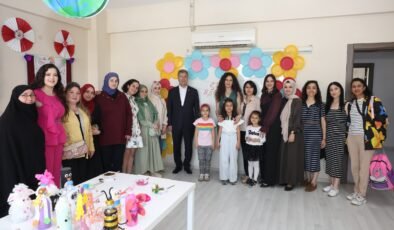 Osmangazi’de OSMEK Kursiyerlerinin Eserleri Hüdavendigar Evinde Sergilendi