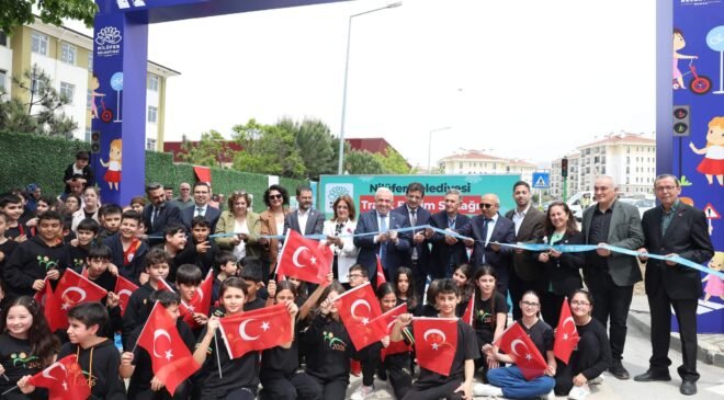 Nilüfer Kızılcık Mahallesinde Trafik Eğitim Sokağı Açıldı