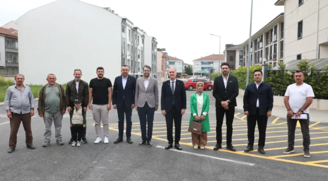 İnegöl Ertuğrulgazi Mahallesinde 2 Sokakta Asfalt Çalışması Tamamlandı