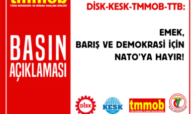 Emek Barış Demokrasi için Nato’ya Hayır