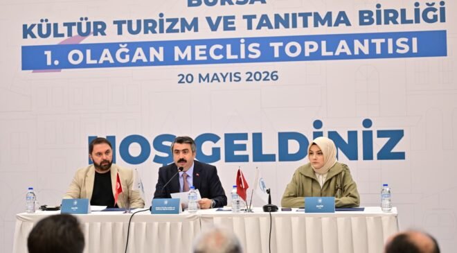Bursa Kültür Turizm ve Tanıtma Birliği Başkanı Oktay Yılmaz Güven Tazeledi