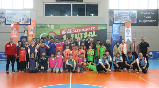 İnegöl’de Engelsiz Kapler Futbol Turnuvası Coşkusu