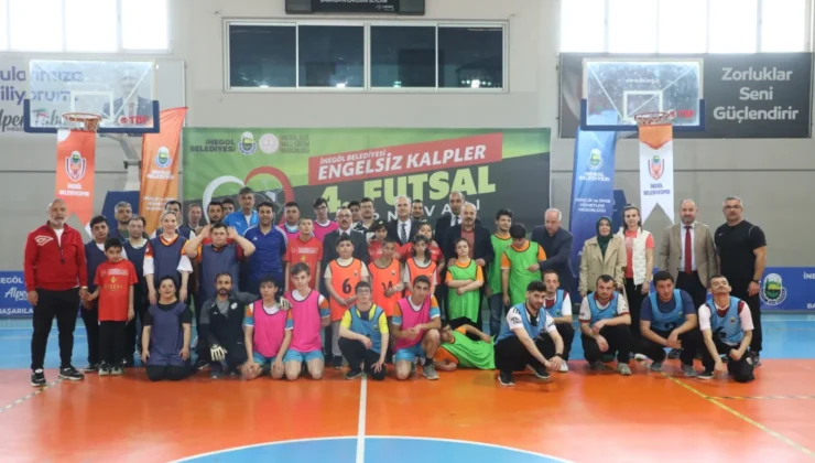 İnegöl’de Engelsiz Kapler Futbol Turnuvası Coşkusu