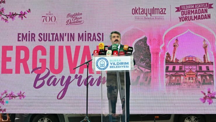 Yıldırım’da Erguvan Bayramı Geleneği Coşkusu