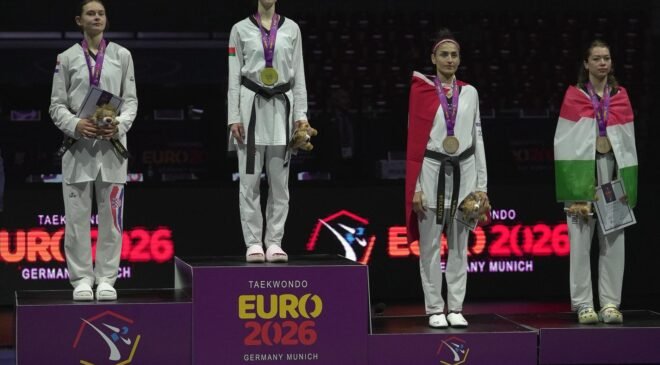 Yıldırım’lı Sporcu Hatice Kübra İlgün Avrupa’da Kürsüde