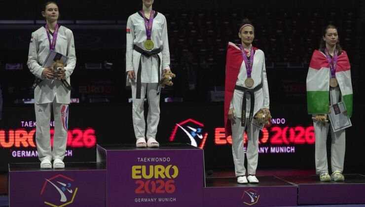 Yıldırım’lı Sporcu Hatice Kübra İlgün Avrupa’da Kürsüde