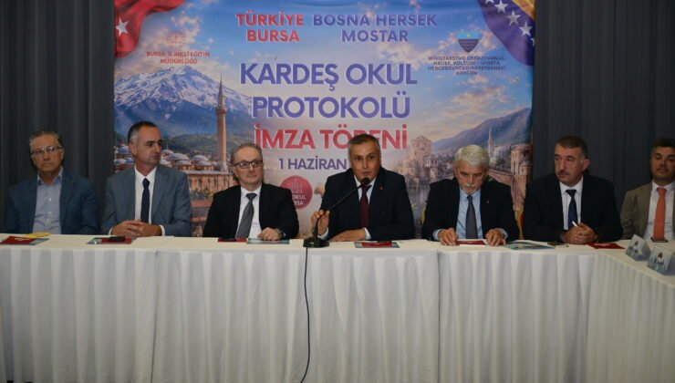 Bursa ile Mostar Arasında Eğitim Köprüsü Kuruldu