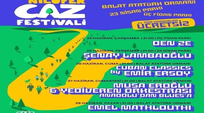 Nilüfer’de 9. Caz Festivali Başlıyor