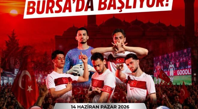 Bursa’lılar Dünya Kupası Heyecanını Dev Ekranda Yaşayacak