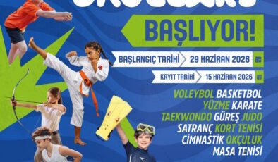 Büyükşehir Belediyesi’nde Yaz Spor Okulları” Başlıyor