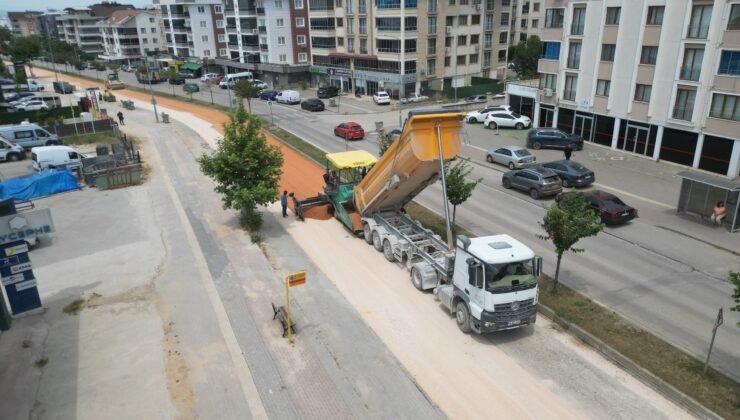 Büyükşehir Belediyesi Nilüfer’in Yollarını Yeniliyor