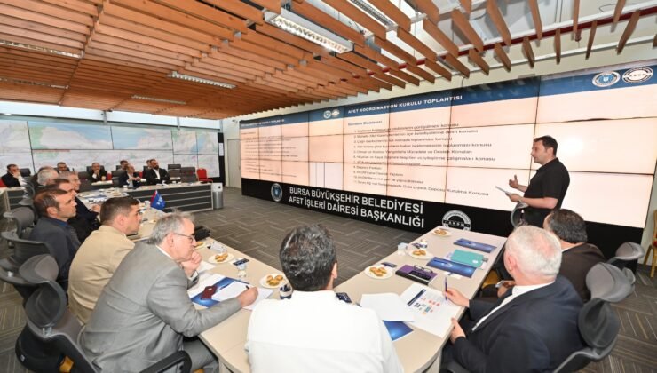 Bursa’nın Afet Planı AKOM’da Ele Alındı