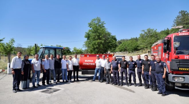 Büyükşehir Kırsalda Yangınla Mücadele Kapasitesini Artırıyor