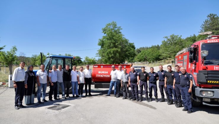 Büyükşehir Kırsalda Yangınla Mücadele Kapasitesini Artırıyor