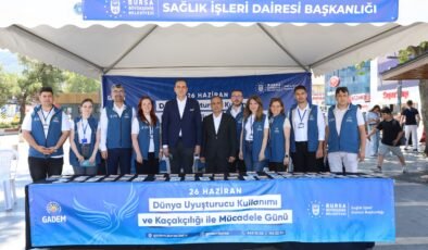 Büyükşehir Belediyesi  Bağımlılıkla Mücadelede Vatandaşların Yanında