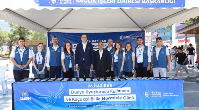 Büyükşehir Belediyesi  Bağımlılıkla Mücadelede Vatandaşların Yanında
