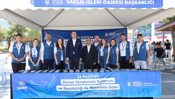 Büyükşehir Belediyesi  Bağımlılıkla Mücadelede Vatandaşların Yanında