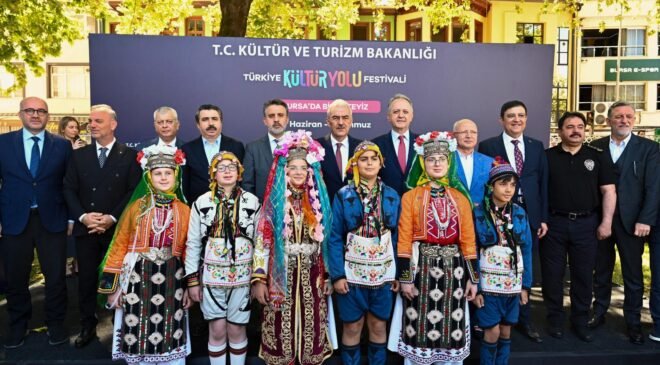 Türkiye Kültür Yolu Festivali Törenle Açıldı