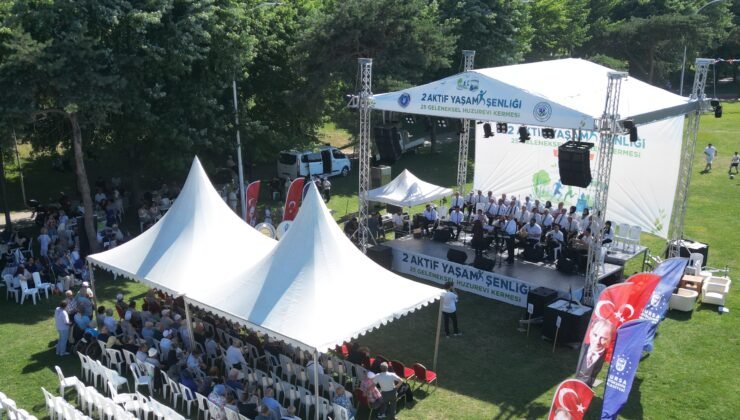 Bursa’da 2. Aktif Yaşam Şenliği Merinos Parkında Gerçekleştirildi