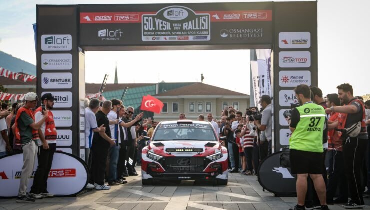 Osmangazi’de 50. Yeşil Bursa Rallisi Star Aldı