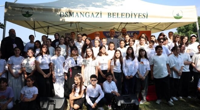 Osmangazi’de Yetenek Evlerinin Emekleri Aile Şenliğiyle Taçlandı