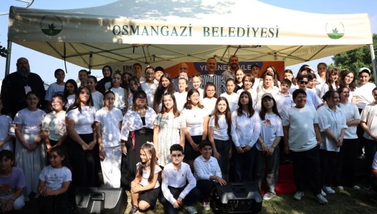 Osmangazi’de Yetenek Evlerinin Emekleri Aile Şenliğiyle Taçlandı