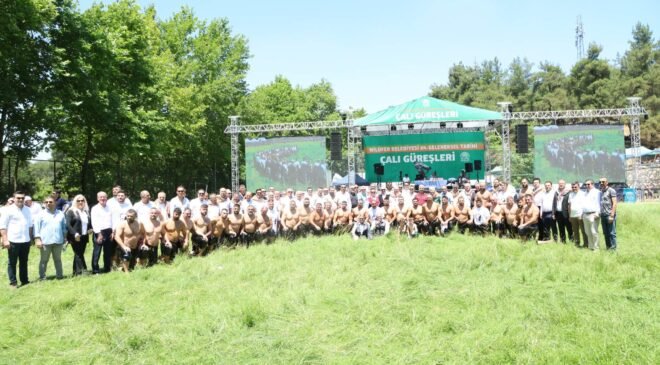 Nilüfer’de 64. Geleneksel Tarihi Çalı Güreşleri  Tamamlandı
