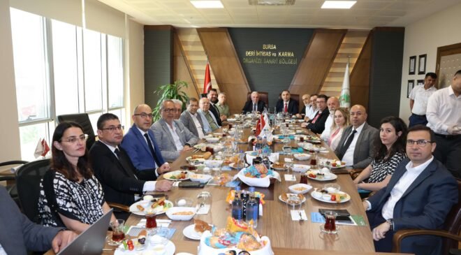 Nilüfer Belediye Başkanı Şadi Özdemir Sanayicilerle Buluştu