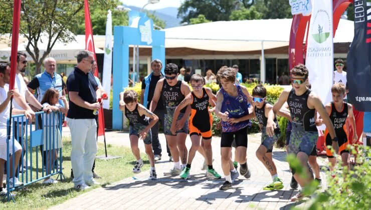 Osmangazi Sukaypark’ta Sporun Kalbi Duatlon Müsabakalarıyla Attı