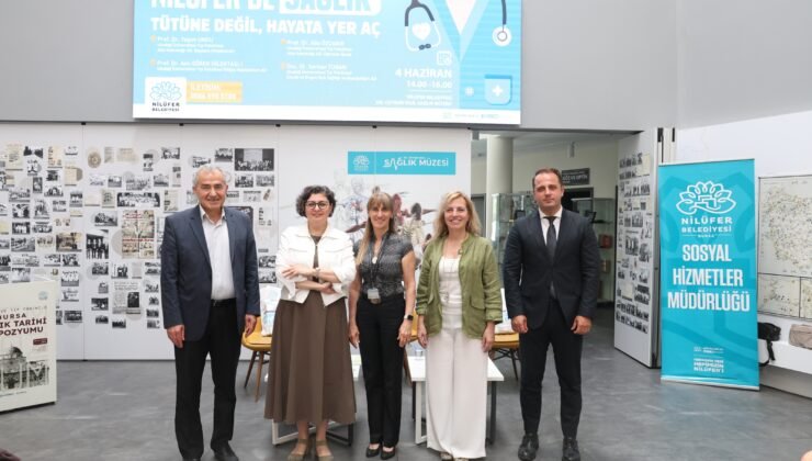Nilüfer’de “Tütüne Değil Hayata Yol Aç” Konuşması