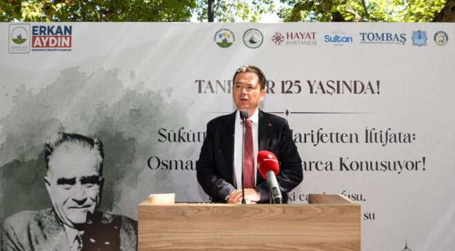 Bursa’da Ahmet Hamdi Tanpınar Ruhu Yeniden Canlandı