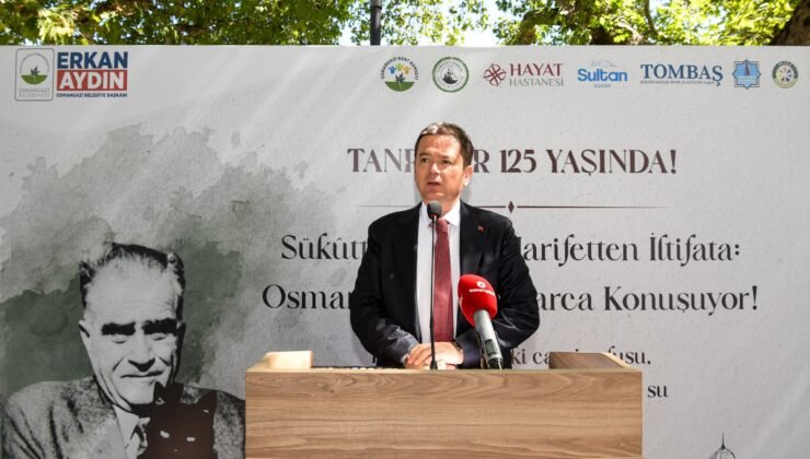 Bursa’da Ahmet Hamdi Tanpınar Ruhu Yeniden Canlandı